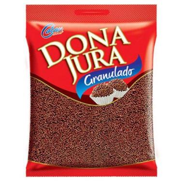 Imagem de Granulado Chocolate Macio Dona Jura 500g - Cacau Foods
