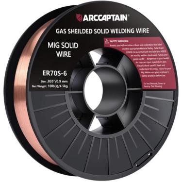 Imagem de Fio de Solda MIG ARCCAPTAIN ER70S-6 0,035" - 4,5kg (10lb)