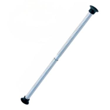 Imagem de Varão Suporte Regulável Tubo Extensível para Cortina de Box Banheiro Pia Alumínio(90CM A 130CM)