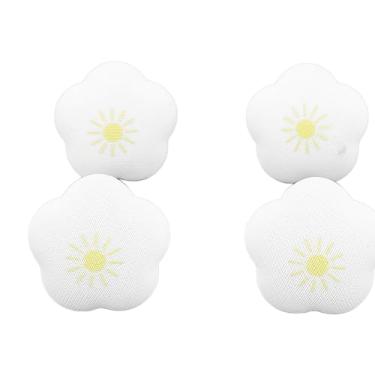 Imagem de 16PCS DUVET Fressners Anti Slip Decorativo Em Forma de Flor, Libere Facilmente Pinos de Tampa de Edredão para a Cama Arrumada e Organizada, Clipes Ajustáveis (Branco)