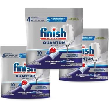 Imagem de 30 Detergente Lava Louças Finish Powerball Quantum Ultimate - FINSH