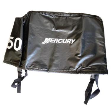 Imagem de Capa Capô p/ Motor Popa Mercury 50 HP Super 3 Cil. - MFX