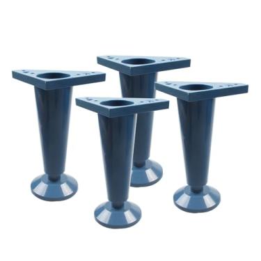 Imagem de Talea Pés de nivelamento de banheira de móveis ajustáveis de plástico POM, niveladores de armário resistentes no quarto e banheiro, TY090C001 (pacote com 4)