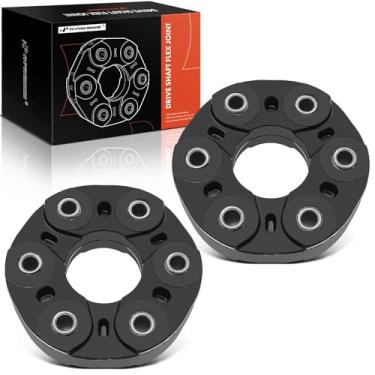 Imagem de A-Premium Acopladores de eixo de transmissão dianteiro e traseiro Junta flexível compatível com Dodge Charger 2006-2011, Challenger 2009-2011, Magnum 2005-2008 e Chrysler 300 5.7L, conjunto de 2