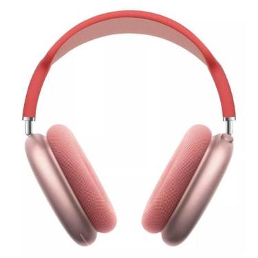 Imagem de Fone De Ouvido Hrebos Headphone Bluetooh Wireless Sem Fio , Vermelho