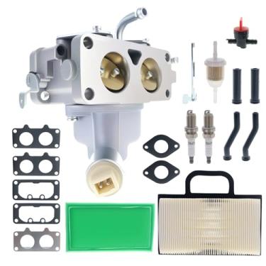 Imagem de Cnfaner Carburador 791230 para motores de 4 ciclos 699709 499804 407777 405777 406777 20HP 21HP 23HP 24HP 25HP, para John Deere MIA10632 LA120 LA130 LA130 LA130 Trator de gramado 5