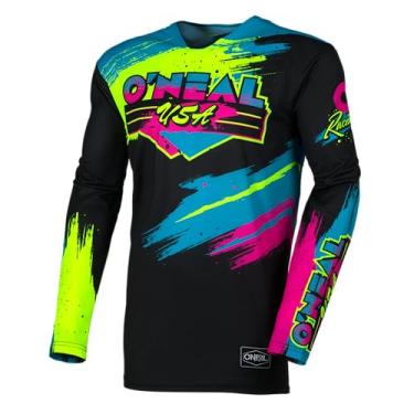 Imagem de O'NEAL Mayhem Jersey Reseda Masculina Preto/Neon Pequeno