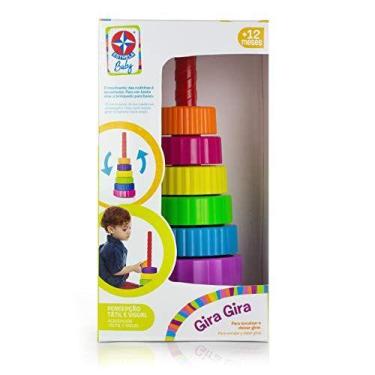 Imagem de Brinquedo Para Bebe Gira Gira 6 Rodas Coloridas - ESTRELA