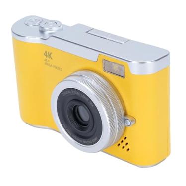 Imagem de Câmera digital para fotografia, câmera CCD para vlogs HD de 48 MP e 1080P com zoom digital de 8X, tela flip HD de 2,4 polegadas, câmera de vídeo compacta com foco automático para