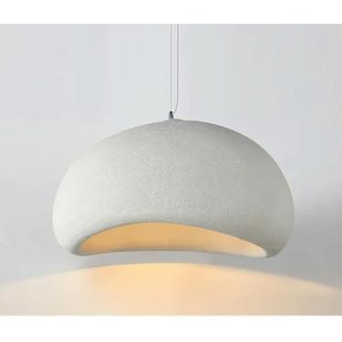 Imagem de Nordic E27 Led Chndelier Moderno Teto Pendnt Luz Para Sala De Estar Quarto Sala De Jantar Loft, A-white, D30 x H150cm