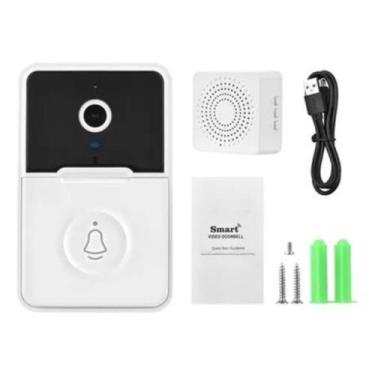 Imagem de campainha com visor noturno sem fio câmera wifi novo vídeo porteiro in