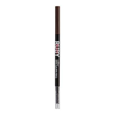 Imagem de Lápis de Sobrancelha Ruby Kisses - Go Brow Ultrafino, Medium Brown