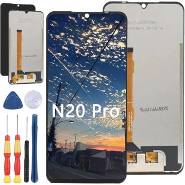 Imagem de Yuxyiony Nova tela de substituição para tela LCD Doogee N20 Pro e acessórios de ferramenta de substituição