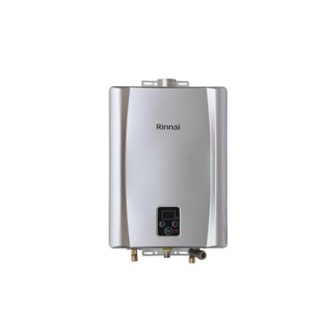 Imagem de Rinnai E21-21 litros GN (Gás Natural) Prata - Aquecedor de Água a Gás Digital REU-E211 FEH