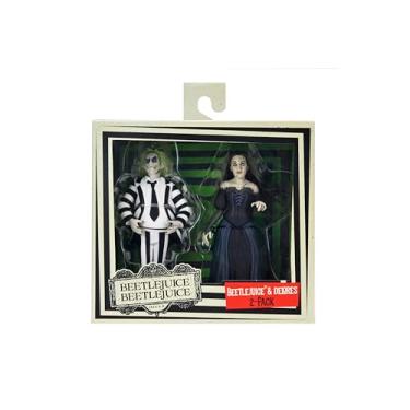 Imagem de NECA - Beetlejuice Beetlejuice - 6" Scale Action Figure - Toony Terrors Beetlejuice and Delores 2 Pack