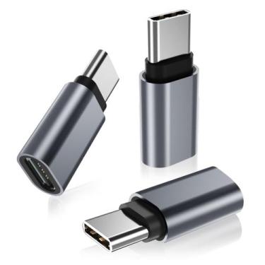 Imagem de Adaptador de extensão USB tipo C RUXELY PD 100W 3.1 Gen2, pacote com 3