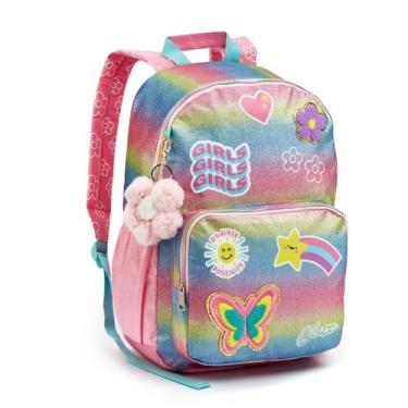 Imagem de Mochila de Costas Patches Lançamento Feminina - Seanite