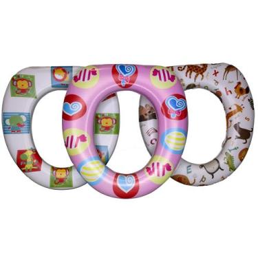 Imagem de Assento Redutor para Vaso Sanitário Desfralde de Bebê Troninho Lorben 