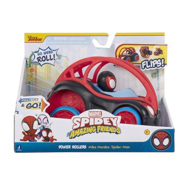Imagem de Carrinho Homem Aranha Power Rollers 15c Miles Morales Spidey