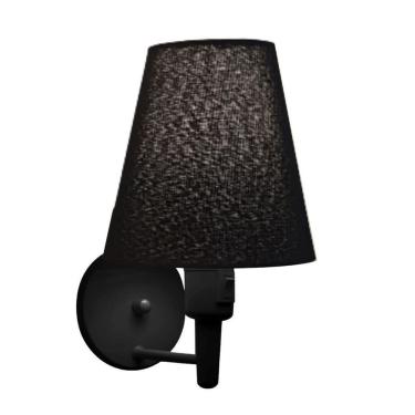 Imagem de Lustre Pendente Quadrado Vivare Md-4075 Cúpula Em Tecido 30/50x50cm - Bivolt Preto-preto 110v/220v