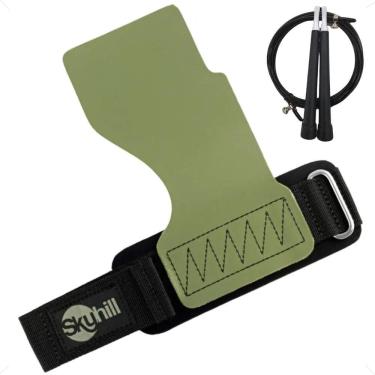 Imagem de 2X Hand Grip Cf Ultra Skyhill Luva Crossfit + Corda Speed C/