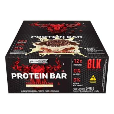 Imagem de Barra de Proteína Protein Bar 12 unidades - Blk Performance (Cookies and cream)