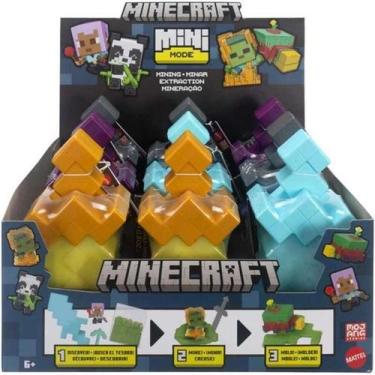 Imagem de Minecraft Vanilla Figuras Mini Sortimento Htk99 - Mattel