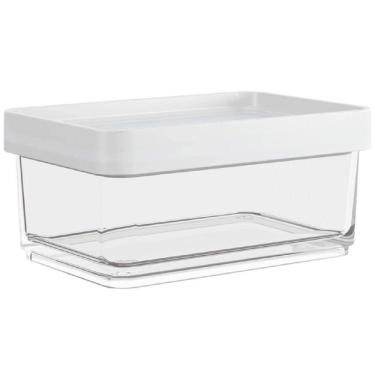 Imagem de Pote Clear Mini 200ml Branco - 20766-0007 - Coza