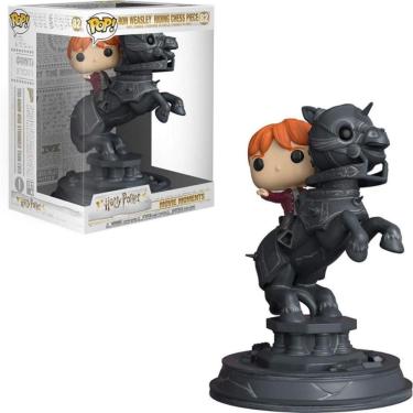 Imagem de Funko Pop Harry Potter 82 Ron Weasley Riding Chess Piece