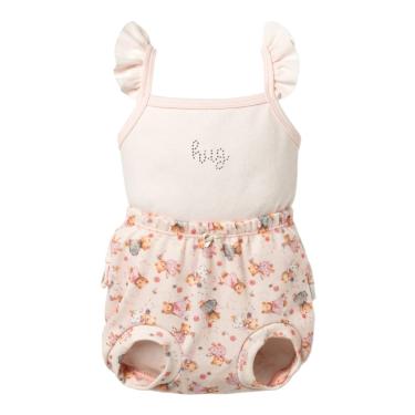 Imagem de Conjunto Bebê Body Regata + Tapa Fralda Aurora Rosa - Hug