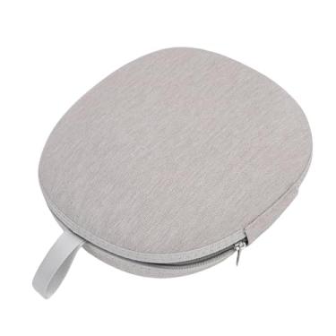 Imagem de Cryfokt Estojo Rígido Adequado para Fones de Ouvido WH-1000XM6, Bolsa de Viagem Compacta Com Slot de Armazenamento de Cabo para Profissionais que Estão Em Constante Movimento (Cinza)