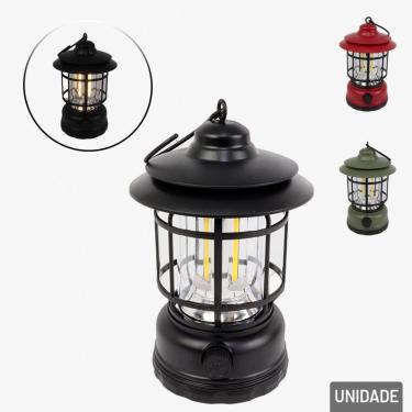 Imagem de Luminária de LED 17cm Lamparina Decorativa Color - Tudo em Caixa