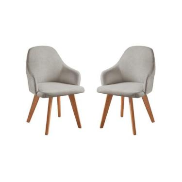 Imagem de Kit 2 Cadeiras para Sala de Jantar Manuela - Zurc Decor