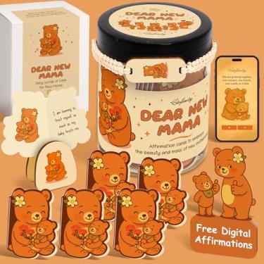 Imagem de Stofinity Presentes New Mom para mulheres após o nascimento - cartões de afirmação de gravidez para mulheres, presentes atenciosos para novos itens essenciais de mãe, presente pós-parto de autocuidado