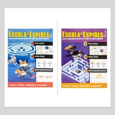 Imagem de Kit 2 Livro De Atividades Escola De Espiões: Missao Agente K-9 E Missa