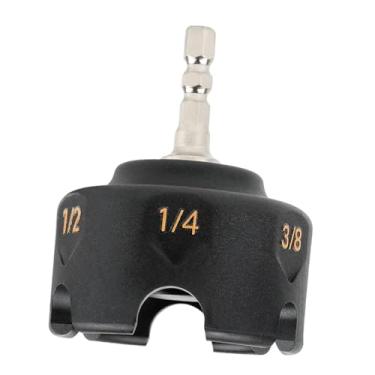 Imagem de KiBcsLic Adaptador para furadeira de porcas para suportes de conduítes e sistemas de estrutura. Ferramenta rápida para furar porcas, ideal para entusiastas do