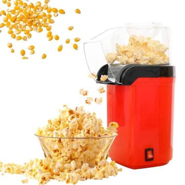 Imagem de Pipoqueira Elétrica Para Preparo Saudável De Pipocas Sequinhas 110V
