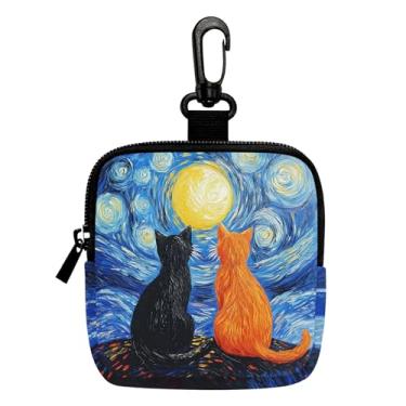 Imagem de Porta-chaves divertido para porta-moedas japonês, bolsa multifuncional para chaves, moedas, fone de ouvido, batom, porta-cartões, organizador de cabos de dados, bolsa com zíper, acessórios, presentes