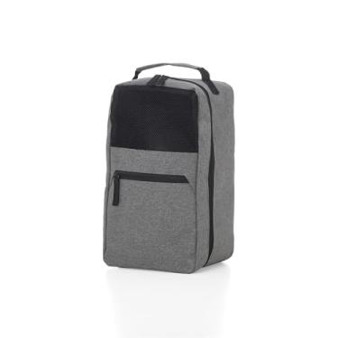 Imagem de Porta Tênis Practical Life – Bolsa Organizadora em Poliéster com Bolso Frontal e Alça de Mão, Compacta e Resistente