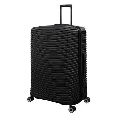 Imagem de It Luggage Precursor Titan 78,7 cm Hardside Checked 8 rodas giratórias expansíveis, preto