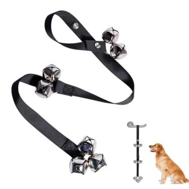 Imagem de Sinos de alerta de treinamento de casa ajustáveis, sistema de campainha de ensino de comportamento de animais de estimação