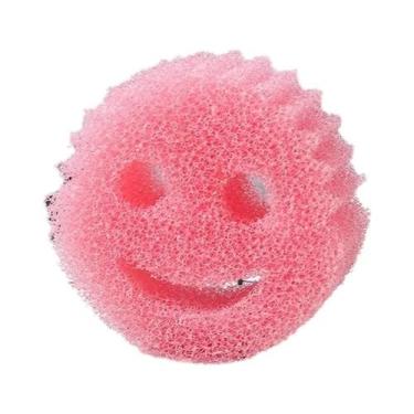 Imagem de Esponja De Limpeza Com Rosto Sorridente 2/4PCS, Almofada De Limpeza Fo