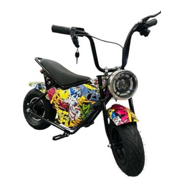 Imagem de Mini Moto Elétrica Infantil 6,5 250w 60kg 21km/h Com Led Freio a disco
