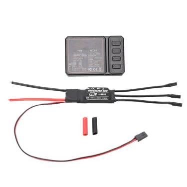 Imagem de CHEOTIME 40A RC Brushless Motor, ESC Electric Speed Controller 3-4S LiPo Input 5V 4A BEC Output Model with Programming Card for RC Drone Airplanes