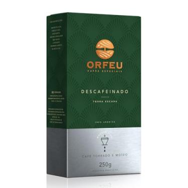 Imagem de Orfeu Café Descafeinado Torrado e Moído, 100% Arabica, Torra Média, 250g