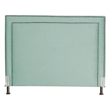 Imagem de Cabeceira Viviane Luxo Veludo Para Cama Box - DS Estofados, Casal, Acq