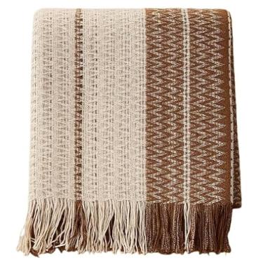 Imagem de Manta de Algodão Grande para Sofá Casal King 3,00X1,80M Grande 2,40X1,80m Pop pequena 2,20X1,50M sua casa(King luxo 2,7x2,6M Caramelo li)