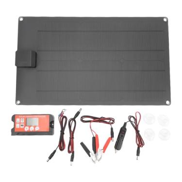 Imagem de FTVOGUE Painel Solar Controlador de Carga Carro Bateria Mantenedor Indicador Led para Motocicleta Barco Rv