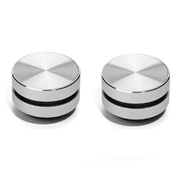 Imagem de Alto-falante de condução óssea, alto-falantes sem fio verdadeiros, mini som estéreo portátil, alto-falante criativo compatível com iPhone, iPad, Samsung, tablets e mais caixas (2 peças)