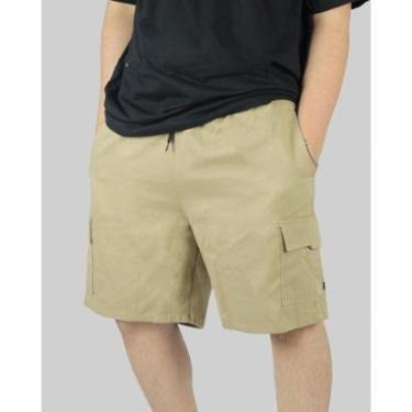 Imagem de Bermuda DR7 Street Cargo Logo Letter - Caqui-Unissex